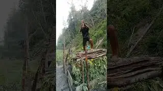 part2!!!PROSES.PEMBUATAN ARANG DARI KAYU TONTON SAMPAI SELESAI