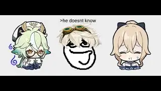 a totally calm and chill jeanrose match (genshin tcg pvp)