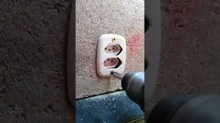 Ninja electrician!! how to install a socket without a box on the wall