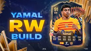 The Best *META* Agile Winger LAMINE YAMAL Build EA FC 24 Pro Clubs 🔥