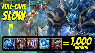 Wild Rift - 1,000 ARMOR MALPHITE VS FULL AD TEAM