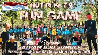 HUT RI Ke 79 || Fun Game Bersama Satpam BJB Sumber