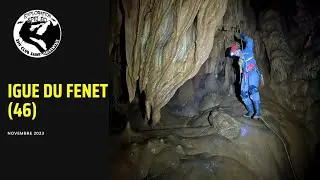 Exploration souterraine : l'Igue du Fenet dans le Lot (46)