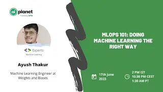 MLOps 101: Doing Machine Learning the right way