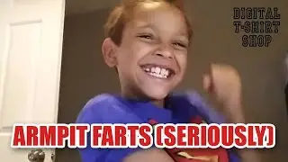 Digital T-Shirt Shop - Armpit Farts by Isaiah