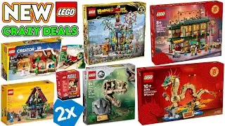 NEW LEGO SETS & CRAZY PROMO WEEKEND!
