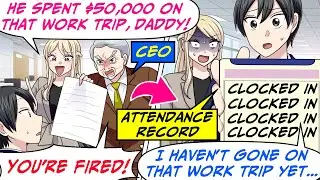 The CEO’s Daughter Spent $50,000 on a Work Trip & Tried to Blame Me For It! But…[RomCom Manga Dub]