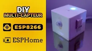 Home Assistant - DIY - ESPHome - NodeMCU - ESP8266 - Station Multi-Capteur - Domotique