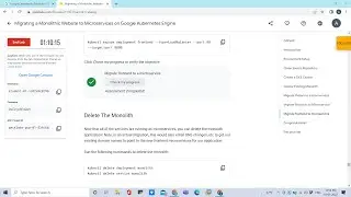 Migrating a Monolithic Website to Microservices on Google Kubernetes Engine 