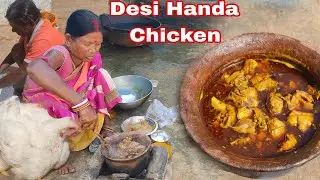 Desi Tarika Handi Chicken Curry // 