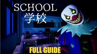 HOW TO COMPLETE SCHOOL HORROR FORTNITE CREATIVE - ALL KEYS, ALL GRAFFITI, ALL SECRETS LOCATIONS