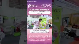 🎤 Asia Fashion Vietnam Show · Exhibitor Interview Highlight