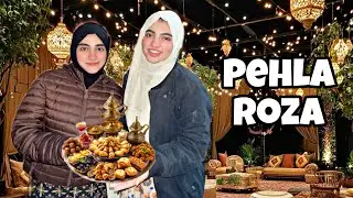 First Roza Vlog 🌙 | Ramzan Day 1 Routine |Seeratbajwa