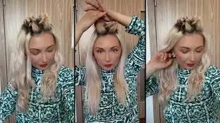 My hair styling routine