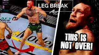 Conor McGregor Highlights & [Leg Break] (1) vs Dustin Poirier 3 UFC 264