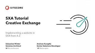 SXA Tutorial Series (ep9): Using Creative Exchange Live