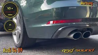 Audi S4 B9 | ASG Sound | V1 / V3 + | Sportauspuff