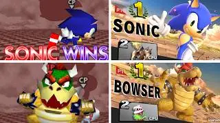 Victory Pose Comparison - Ultimate & Smash Remix (Smash 64 MOD)
