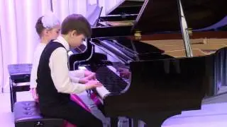 Ярослав Семенов и Маша Сергеева. А.С. Аренский. "Фуга на русскую тему".