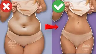 SLIM BODY & FAT LOSS 🔥1-Minute Standing Exercises | Dropped 3 Sizes XXL To S