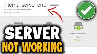 How to Fix cloudflare Server not Working | Cloudflare Internal Server Error 500 - Full Guide