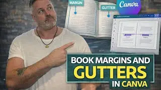 Create Book Margins In Canva Using Ruler Guides. Part Two.