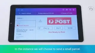 SendPro™ ​C - Print a label