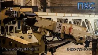 Bag loader machines and conveyors 