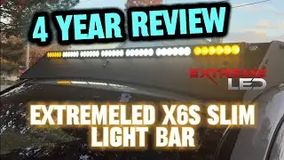 4 YEAR REVIEW! - ExtremeLED X6S Slim Amber & White Light Bar