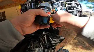 Bass Tracker Classic XL Oil and Filter Change