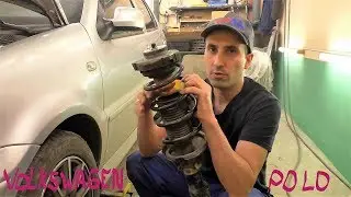 Замена стойки с переборкой на Volkswagen polo
