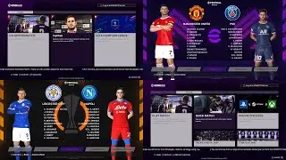 PES 2017 Graphic Menu eFootball X Football Manager 2022