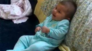 Aubrey Laughing!