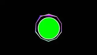 Special green screen audio music Visualizer effect background video.audio Visualizer green screen.