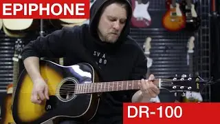 Epiphone DR-100 Sound TEST 🎸 Vintage Dreadnought