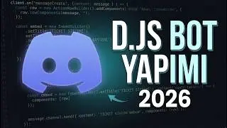 Yazılım Bilmeden Profesyonel Discord Botu Yapmak! (2026 Güncel)