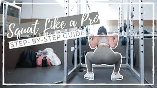 How to Use a Squat Rack + How to Squat | BEGINNER'S GUIDE