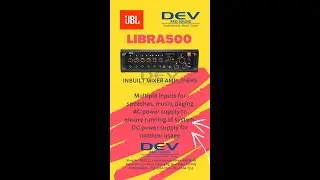 #shorts JBL Libra 500 power amplifier Inbuilt Mixer