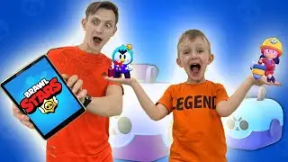 10 WAYS TO TAKE A STEEP BRAVELER Brawl Stars Mark and Dad open the chests of BRAVL STARS