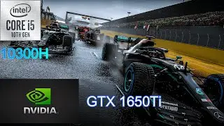 F1 2020 FPS Test On Intel i5 10300H Paired With GTX 1650Ti (Dell G5 15 5500)