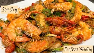 Stir Fry Seafood Medley