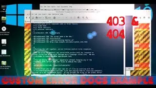 Linux Web Server Custom Error Docs Example For Permission Denied