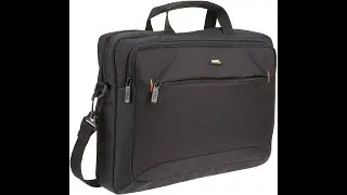 Amazon com  Amazon Basics 15 6 Inch Laptop Computer and Tablet Shoulder Bag Carrying Case, Black