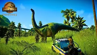 Making an Ethical Mixed-Herbivore Habitat in Jurassic World