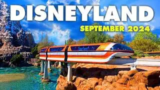 Monorail, Jungle Cruise, Mark Twain, Winnie the Pooh | Disneyland Tour September 2024