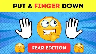 Put a Finger Down 😱👻 | SCARED EDITION