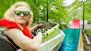 How we built a jet boat jump in our backyard