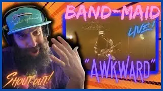Keep them comin! "Awkward" LIVE Band-Maid REACTION! Shout Out!