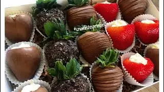 CHOCOLATE COVERED STRAWBERRIES | PERFECT TO GET KNOWN IN YOUR COMMUNITY! How much to charge?