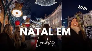 LONDRES NO NATAL - Tour rápido pelas decorações - BOND STREET, COVENT GARDEN e mais